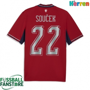 Tschechische Republik Tomas Soucek #22 Replik Heimtrikot WM 2026 Kurzarm